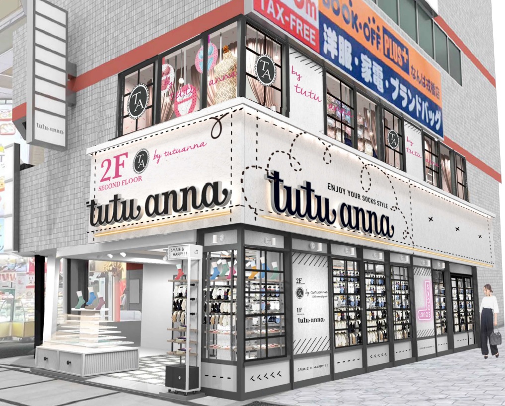 大阪なんばにチュチュアンナ戎橋店が2年ぶりにカムバック インバウンドとヤング層をターゲットとした旗艦店7/14（金）オープン